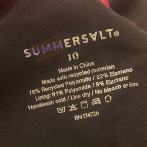 NWT Summersalt Powersuit One Piece Swim Suit - Picture 9 of 13